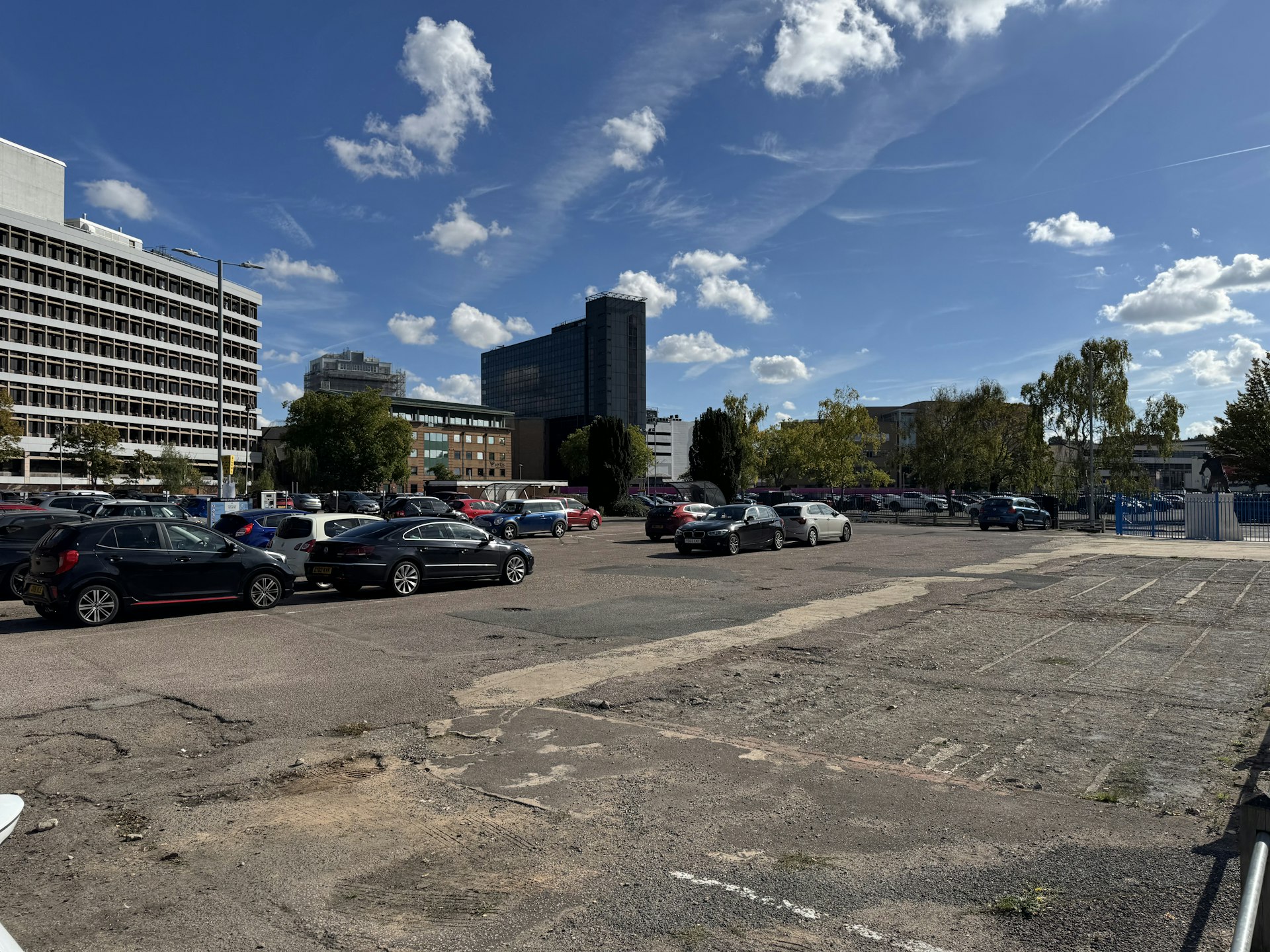 Car park at Portman Road